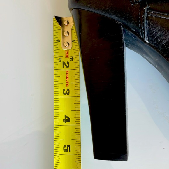 NWOT Hinge leather knee high boots 8 1/2 - Picture 8 of 9
